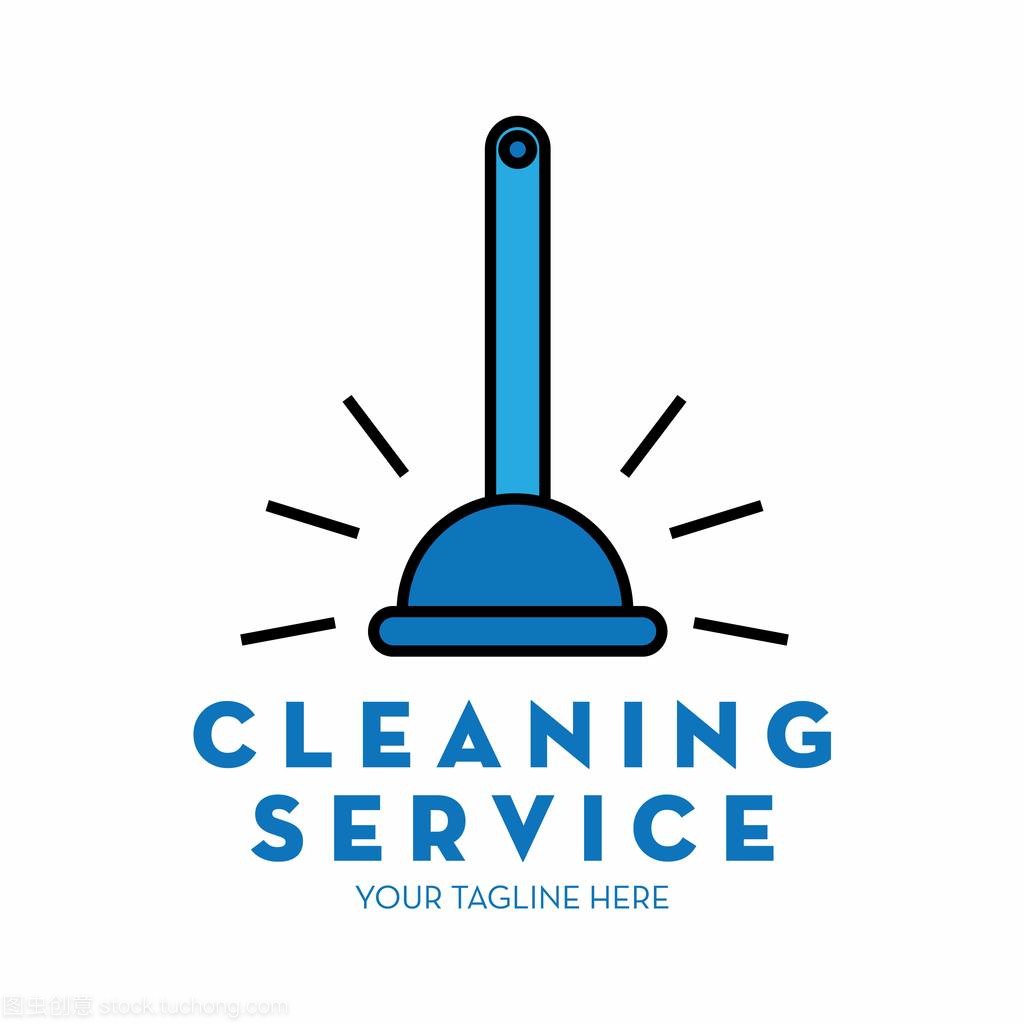 清潔服務的標識與文本空間 打造高效傳播的口號與矢量圖
